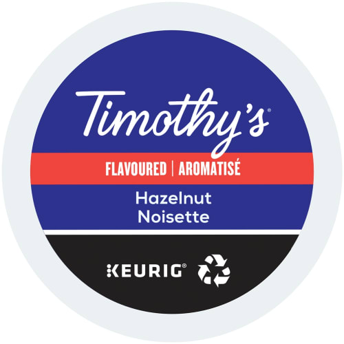 Timothy's® Hazelnut Blend K-Cup® Coffee, Regular